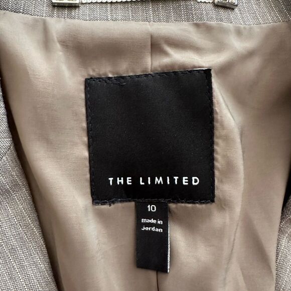 The Limited Gray Professional Pant Suit, Size 10 Blazer, size 4 pants - Picture 6 of 15